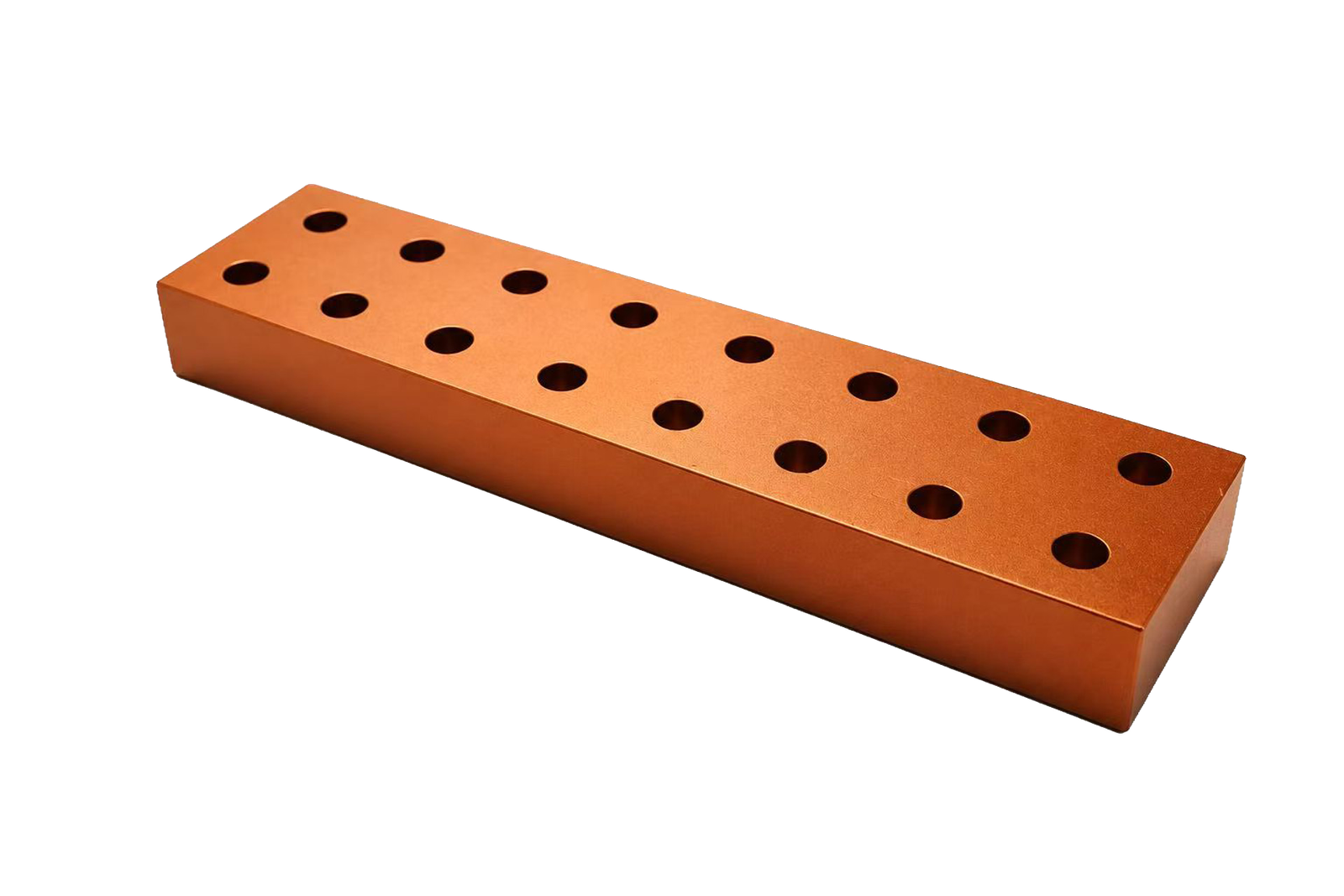 Amber Gold Bassoon Reed Drying Rack cutout on a transparent background.