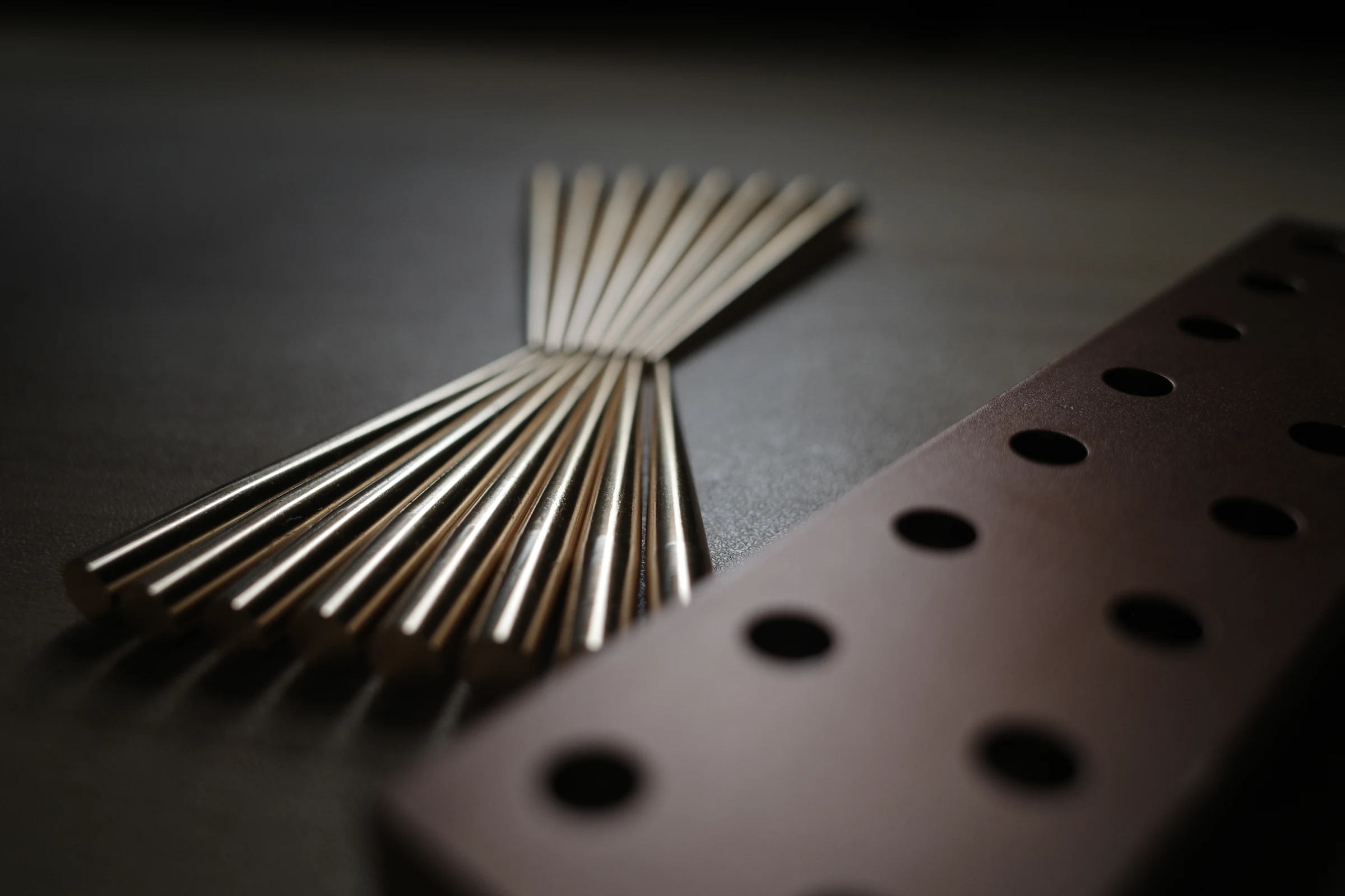 HY forming pin full set with orange rack. thumbnail