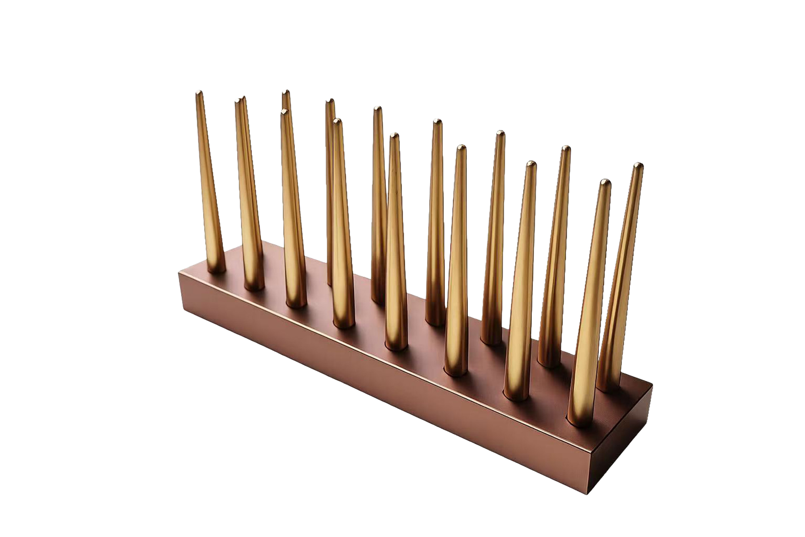HY forming pin full set cutout on a transparent background.